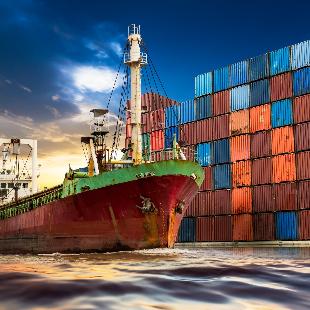 Container handling at port